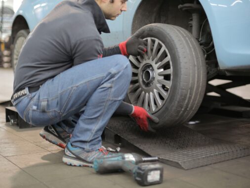 When jump-starting a car, always remember ___________.