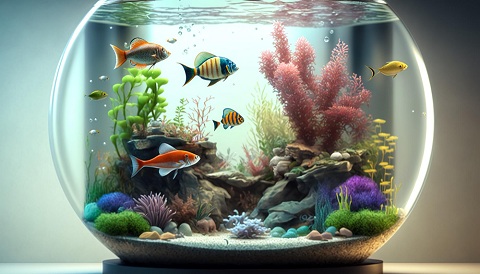 Birdcages and Aquariums in Your Home Decor